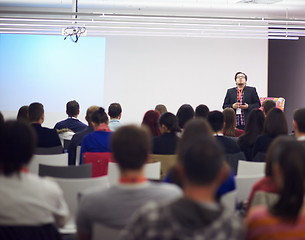 Image showing conference speaker