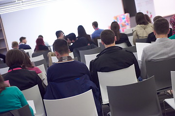 Image showing conference speaker