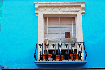 Image showing notting hill in london england old suburban and antique     wall