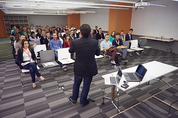 Image showing conference speaker