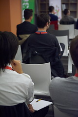 Image showing conference speaker