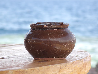 Image showing Ceramical vase on a table