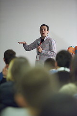 Image showing conference speaker