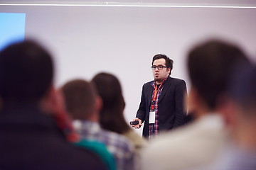 Image showing conference speaker