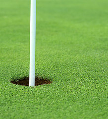 Image showing golf hole