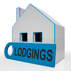 Image showing Lodgings House Means Room Or Apartment Available