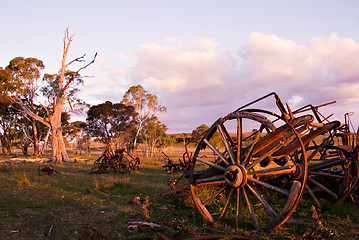 Image showing the old cart