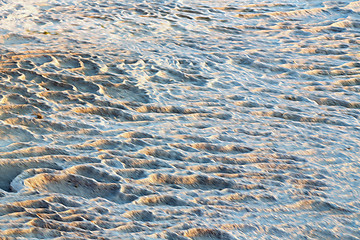 Image showing abstract in pamukkale turkey asia the old calcium bath and trave