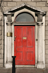 Image showing Red door