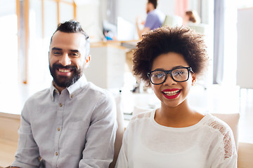 Image showing happy creative team in office