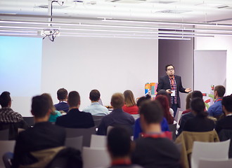 Image showing conference speaker