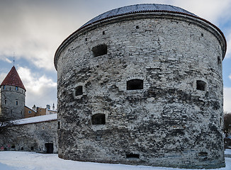 Image showing Medieval tower Thick Margarita in Tallinn