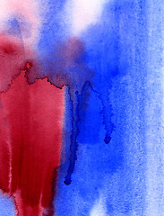 Image showing Abstract watercolor background