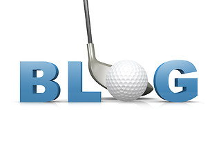 Image showing Golf Blog