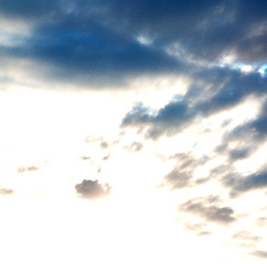 Image showing the tropical sky in greece europe and  fantastic mystic nature