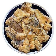 Image showing Fried porcini mushrooms