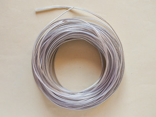 Image showing Electric wire