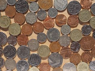 Image showing Pound coins