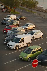 Image showing Cars Parked