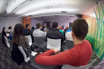 Image showing conference speaker