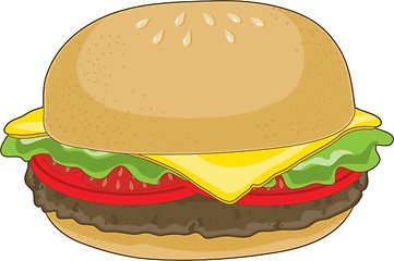 Image showing Hamburger