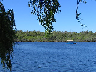 Image showing blue lake