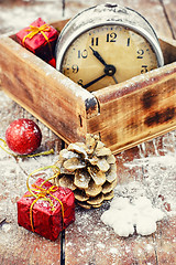 Image showing Postcard Christmas time