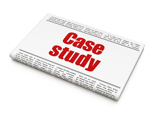 Image showing Education concept: newspaper headline Case Study