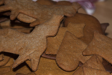 Image showing ginger bread cookies