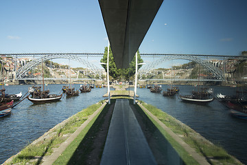 Image showing EUROPE PORTUGAL PORTO RIBEIRA OLD TOWN DOURO RIVER