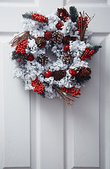 Image showing Christmas wreath