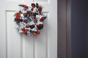 Image showing Christmas wreath