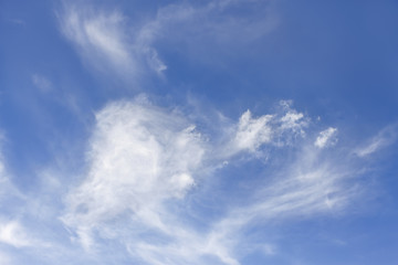 Image showing High clouds in later spring