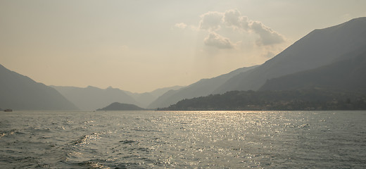 Image showing Lake Como landscape