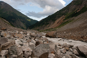 Image showing Hiking in mountain