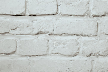 Image showing White Brick Background