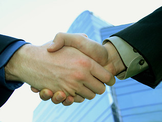 Image showing Business handshake