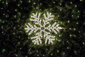 Image showing Christmas Background closeup