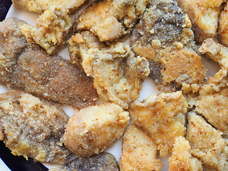 Image showing Fried porcini mushrooms