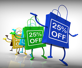 Image showing Twenty-five Percent Off Bags Show 25 Discounts