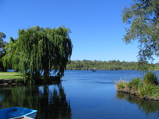 Image showing blue lake