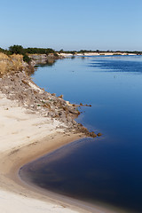 Image showing bank of the river zambezi