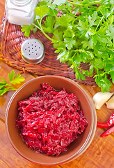 Image showing fried beet