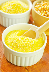 Image showing raw polenta