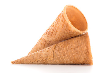 Image showing Wafer cones