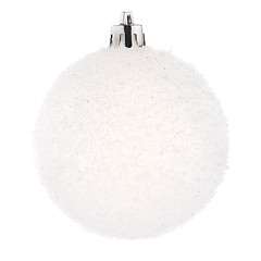 Image showing White Christmas bauble