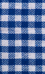 Image showing Blue textureStriped fabric