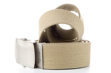 Image showing Beige belt