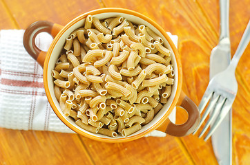 Image showing raw pasta