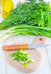 Image showing fresh greens